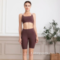 Fitness che corre in vita alta donna shoga shoga set